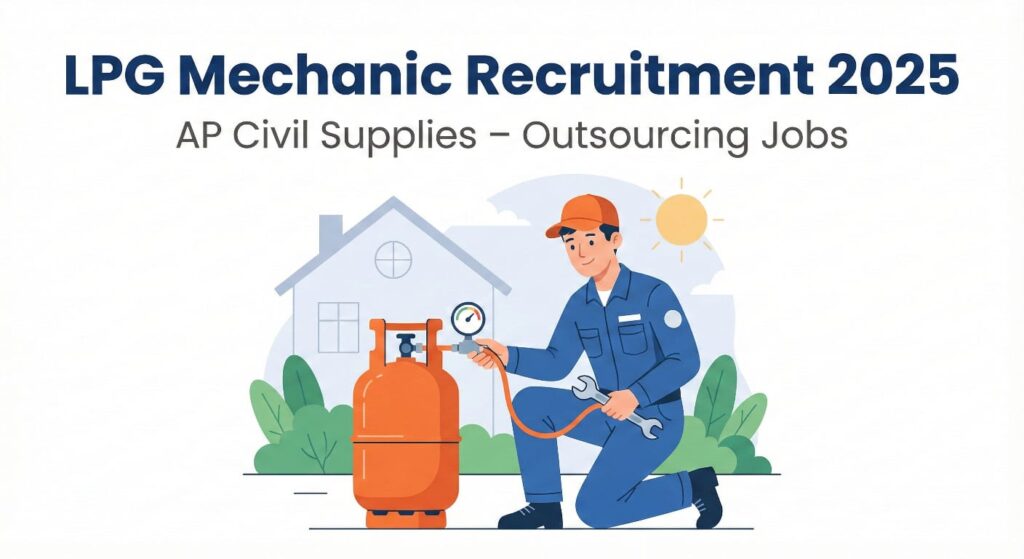 AP Civil Supplies LPG Mechanic Recruitment 2025 Visakhapatnam Job Poster