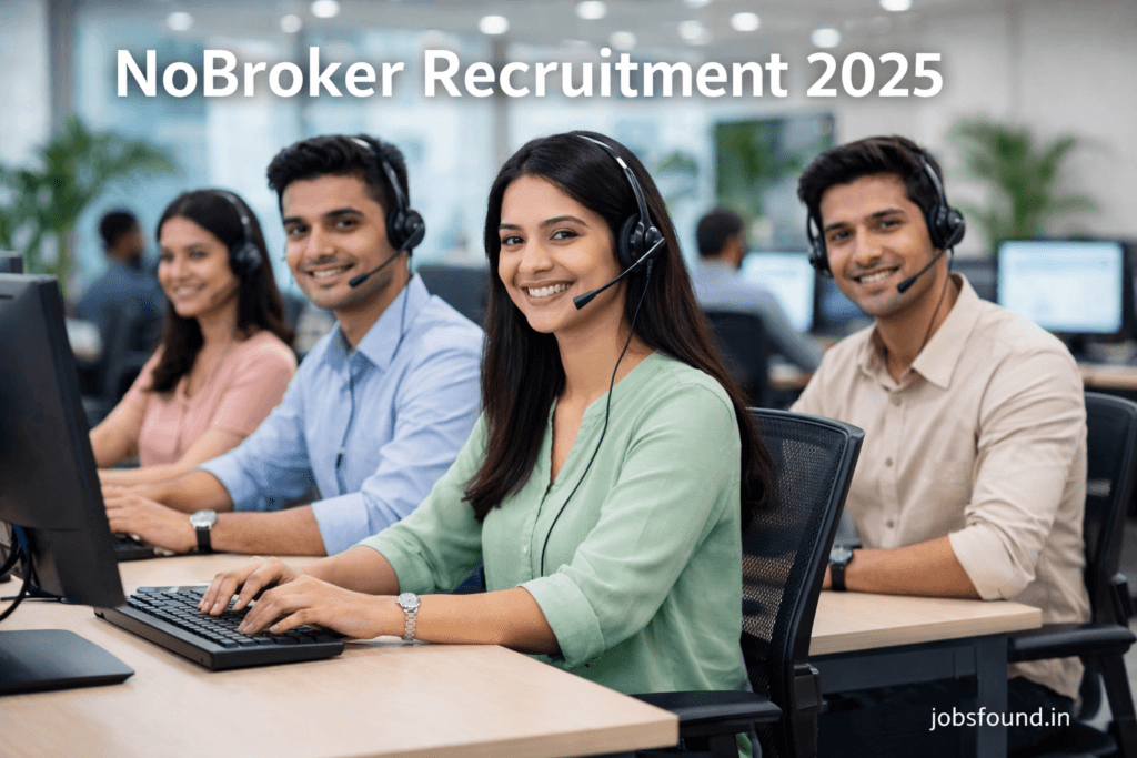 NoBroker Customer Service Jobs in Bangalore 2025 – Office Based Private Job