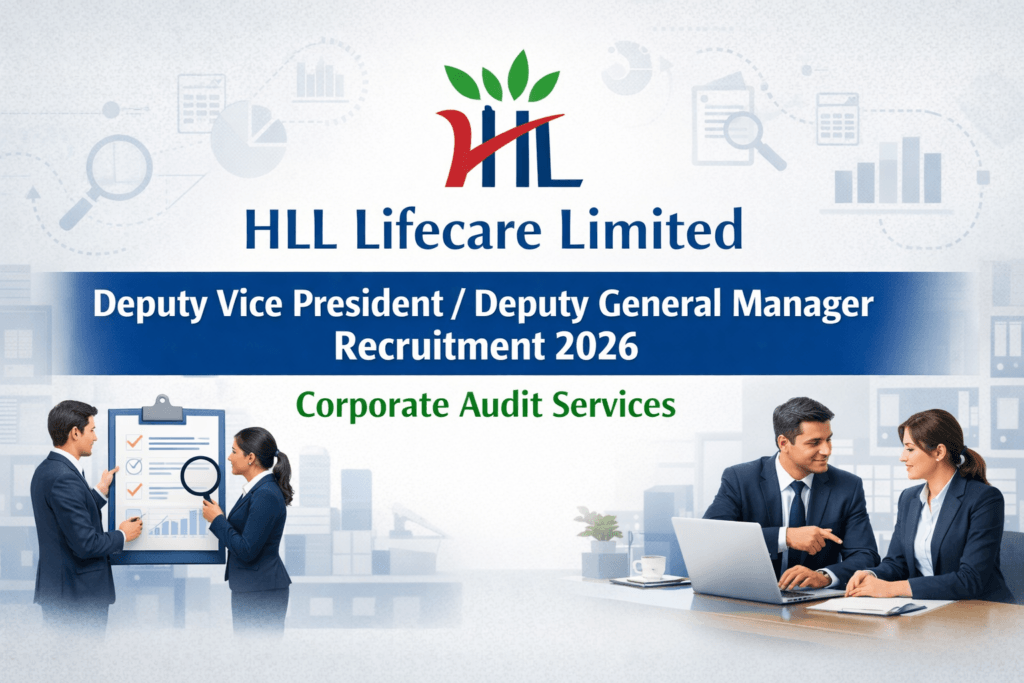 HLL Lifecare Deputy Vice President Recruitment 2026 Corporate Audit Services