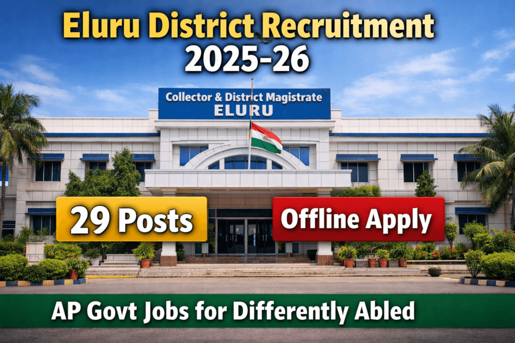 Eluru District Recruitment 2025-26